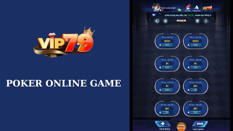 cách chơi poker online